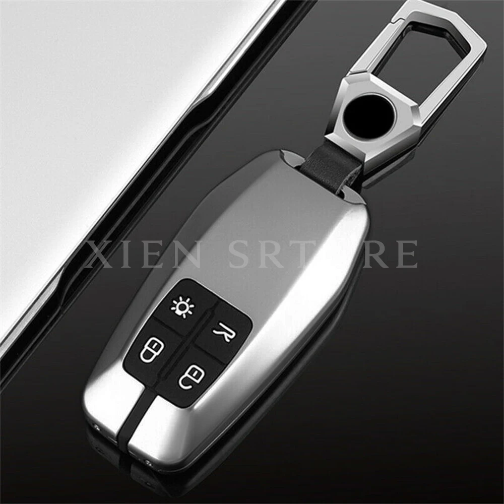 Aluminum Alloy Smart Car Remote Key Fob Case Cover Holder Keychain Skin For Ferrari 458 588 488GTB LaFerrari Accessories Styling