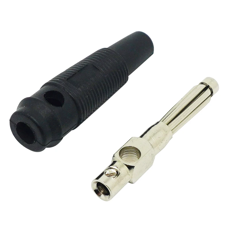 5 زوج/10 قطعة 4 مللي متر 32A لحام الجانب تكويم الموز التوصيل عالية الحالي معزول يكتنفها موصل لحام #3