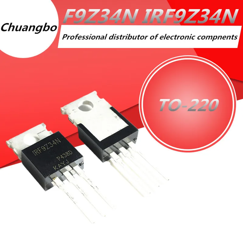 5/pcs IRF9Z34 IRF9Z34N  F9Z34N Power MOSFET TO-220 New spot