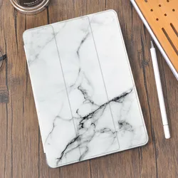 Marble Pattern for iPad Air 4 Case Mini 5 Pro 11 2020 With Pencil Holder 7th 6th For Funda ipad 8th Generation Case Air 2 Cover