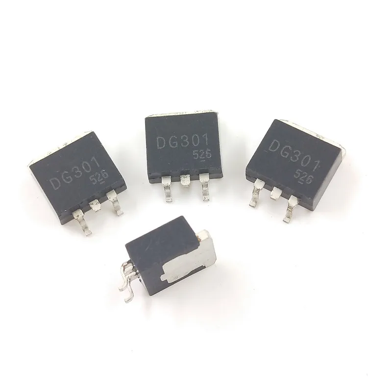 10 개/몫 DG301 MOS triode TO-263 재고 있음