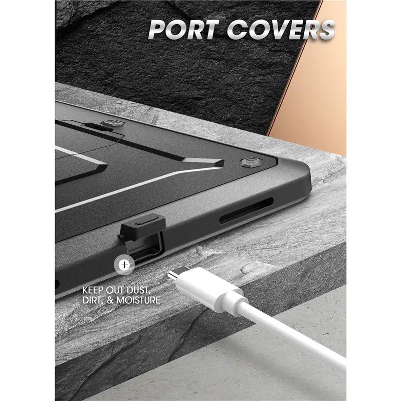 SUPCASE-funda para iPad Pro 12,9 (2020), compatible con Apple Pencil, carga con Protector de pantalla incorporado, cubierta resistente de cuerpo