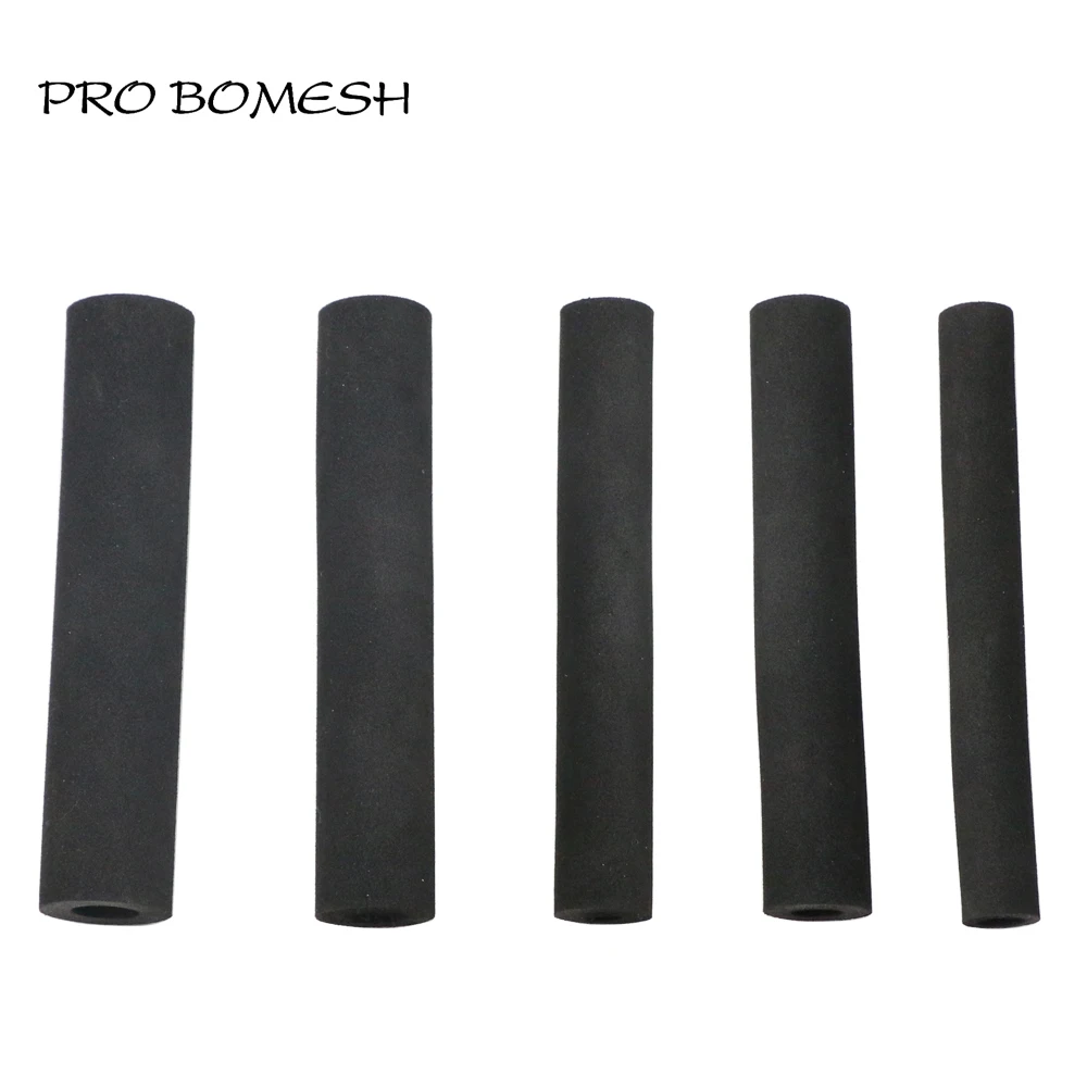 ProBomesh 10Pcs/Pack 9cm Lightweight EVA Reel Seat Arbors O.D 11mm 14mm 15mm 17mm 19mm DIY Fishing Rod Building Component Repair