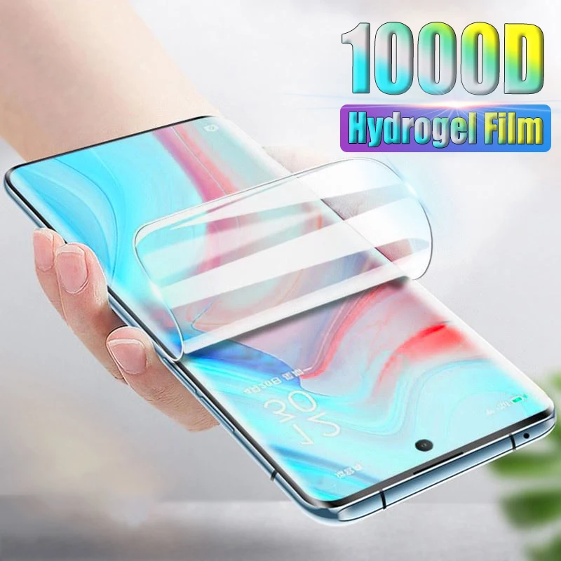 Hydrogel Film For Samsung Galaxy S8 S9 S10E S20 FE Plus Note 8 9 10 20 Ultra A51 A71 A50 A70 Screen Protector Not Glass