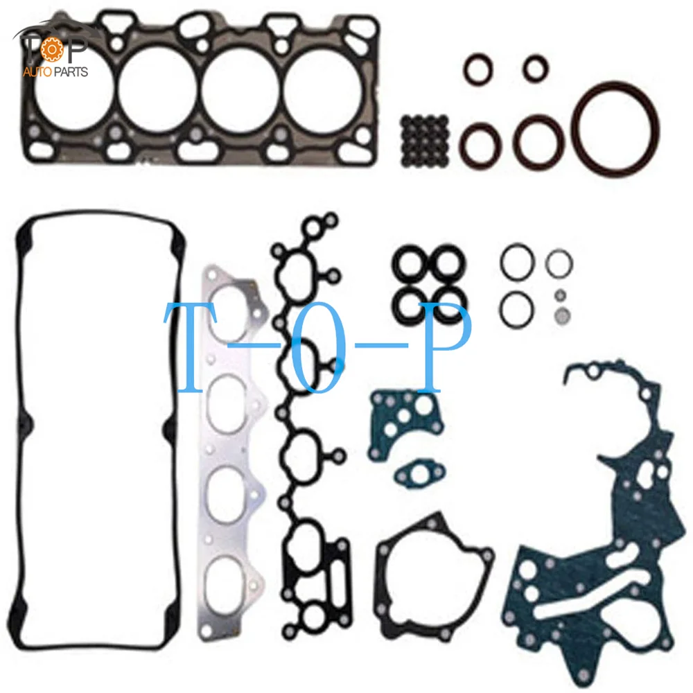 G4CP 4G63-16V Full Overhaul Engine Repair Kit Gasket Set For Hyundai South Korea's Sonata 22311-33110 20910-33B00