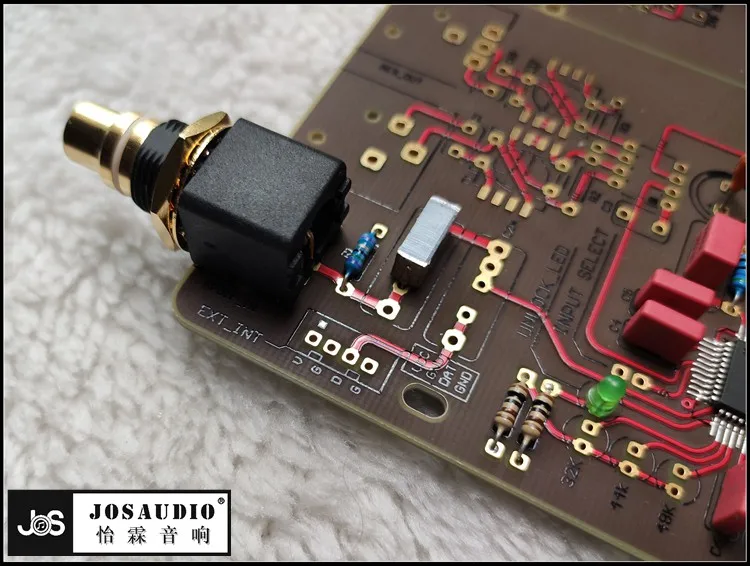 JOSAUDIO نسخة مطورة HIFI المنتدى الذكرى العاشرة TDA1541 DAC لوحة فك تشفير الصوت لوحة شبه نهائية