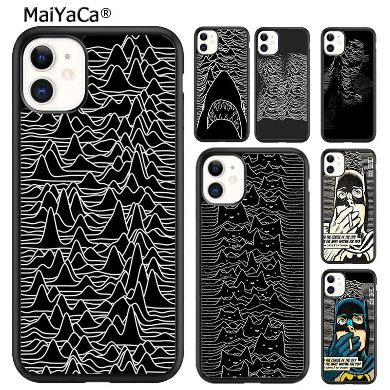 Чехол для телефона MaiYaCa с изображением радости из мультфильма «Неизвестные удовольствия», чехол для S SE2020 6s 7 8 plus X XR XS 11 12 mini 13 14 pro max