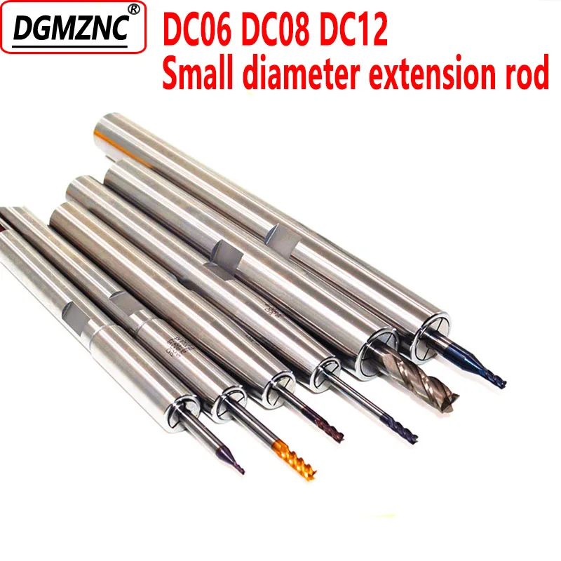 1set slim collet chuck C10 C12 C16 c20 DC6 DC8 120L 150L 200L pull back extension small diameter adapter toolholder