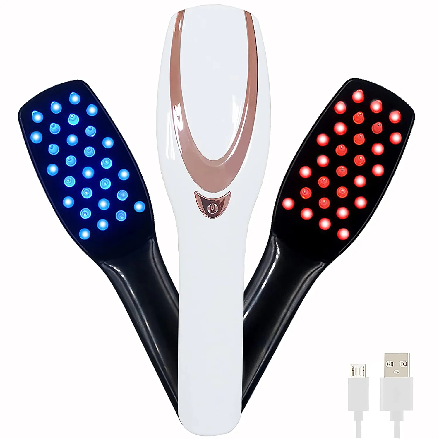 

Hair Scalp Massager Comb Head Scratcher Massager Infrared New Hair Growth Anti-Hair Loss Electric Hair Brush Dropshipping