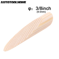 50/100pcs Pocket Hole Plugs for 9.5mm Drill Bits Woodworking Pocket Hole Jig Furniture Joining Accessories Pine Plug