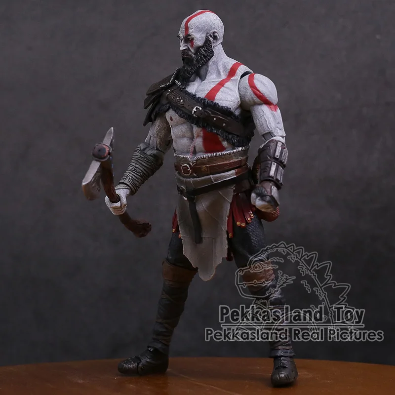 Original God of War 4 Kratos PVC Action Figure modello da collezione giocattolo 7 pollici 18cm