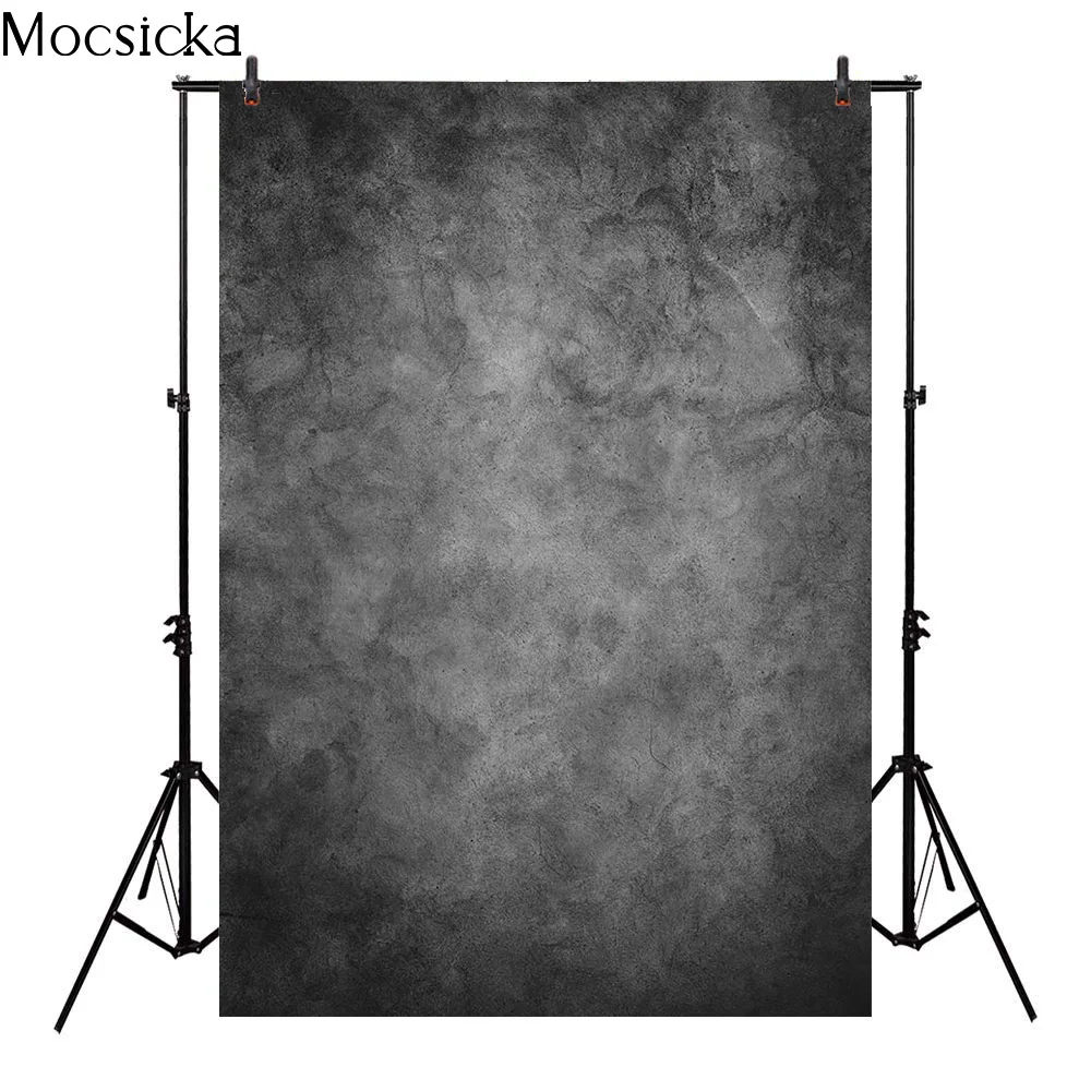 Gray Abstract Texture Backdrop Retro Old Master Portrait Photography Background Adult Children Birthday Art Photocall Studio