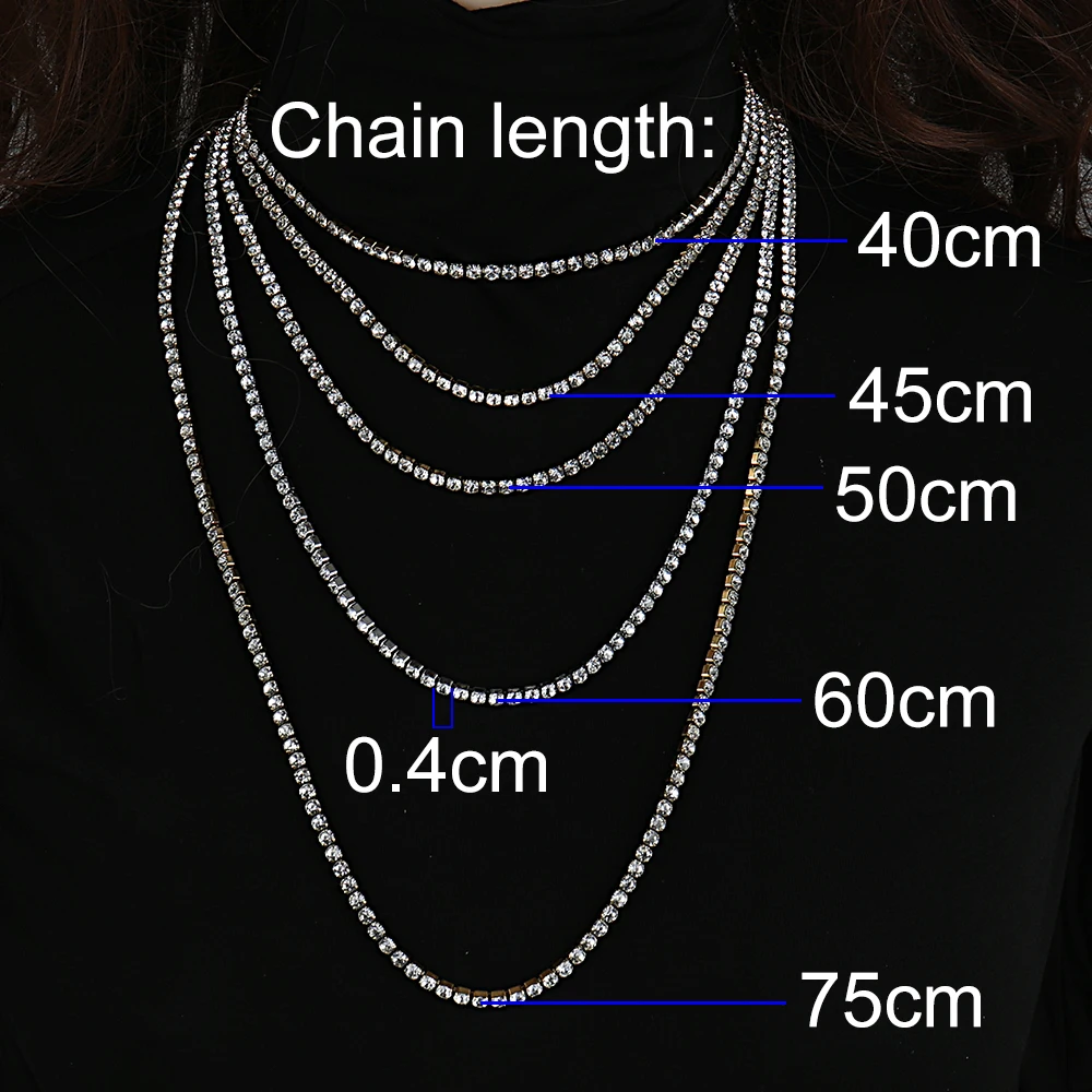 Colliers en acier inoxydable 316L pour femmes, blanc, rose, rouge, luxe, Zircon brillant, à la mode, bijoux de fête, vente en gros