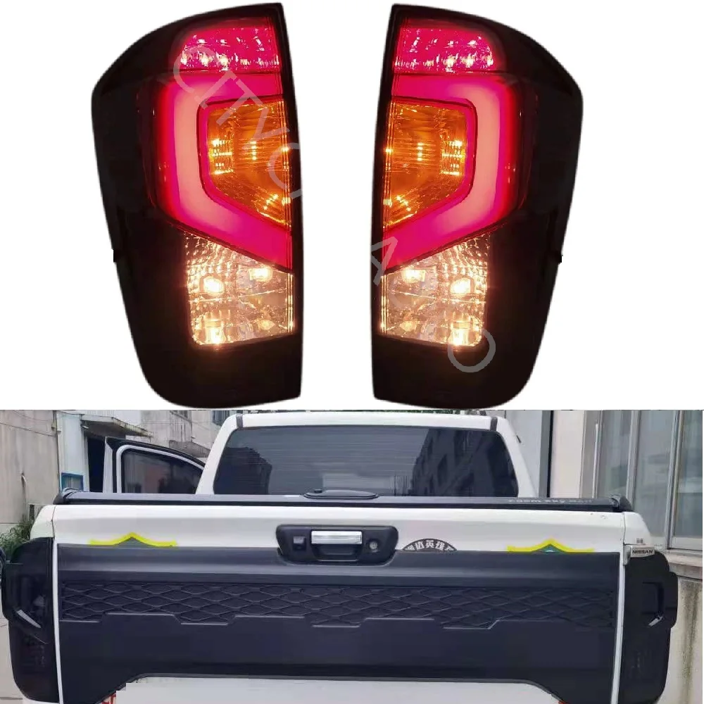 Rear Tail lights lamps Fit for Nissan Np300 2015-2024 Rear exterior lights working Light