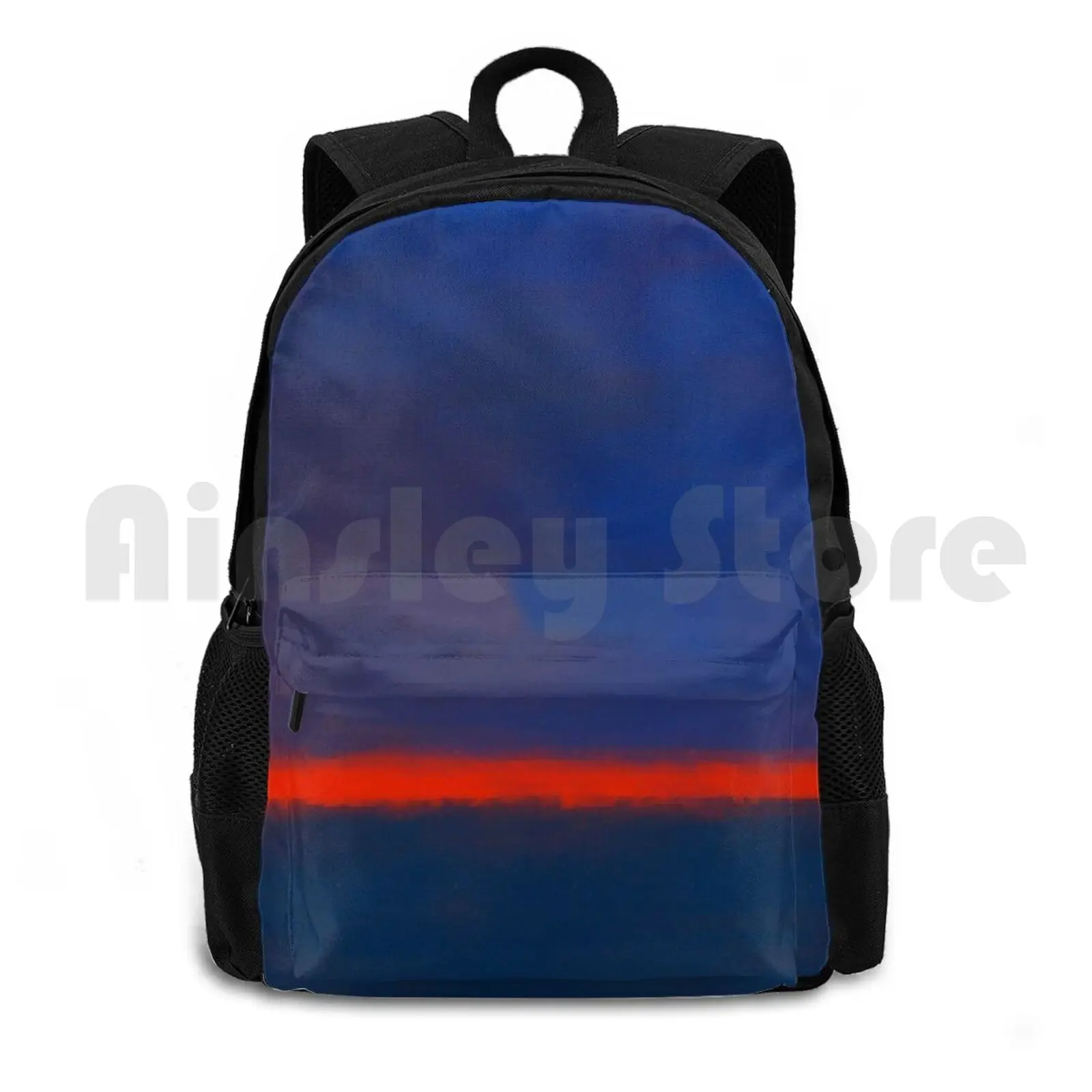 

Rothko Inspired #7 Outdoor Hiking Backpack Riding Climbing Sports Bag Rothko Inspired 7 Fashion New York Pattern London Paris