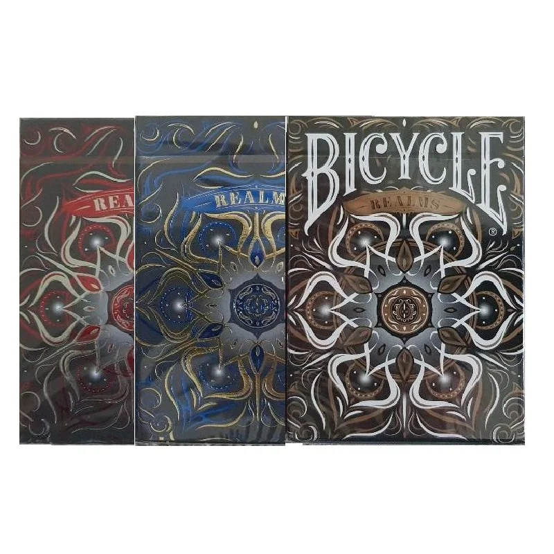 Bicycle Realms Playing Cards Poker Size Deck USPCC Custom Limited Edition Magic Card Games Magic Tricks Props for Magician