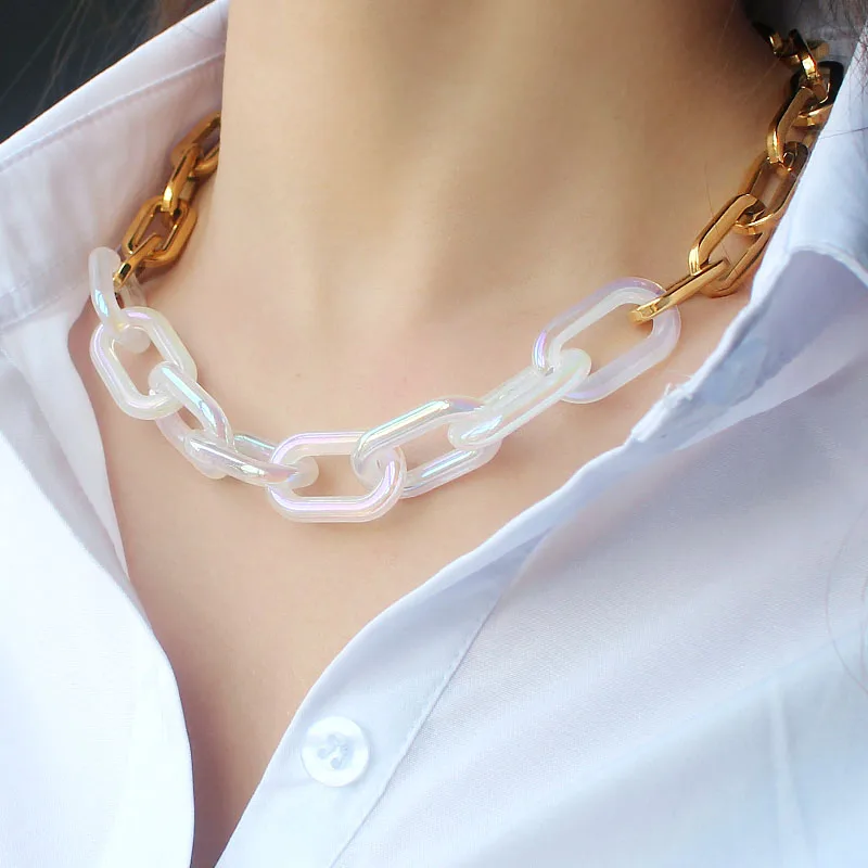 Connection Chain Accessories Link Chains for Making Necklaces DIY Wallet Chain Necklace Making Handmade Jewelry
