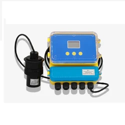 Enhanced Seperately-Type Ultrasonic Water Level Gauge Meter 4-20mA RS485 Fuel Liquid Sensor River Non-Contact Transmitter