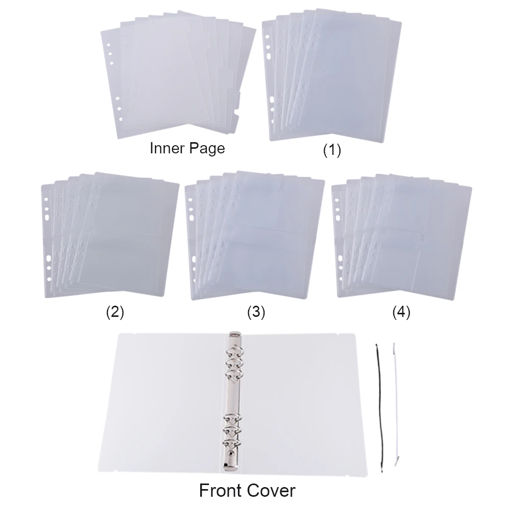 Cutting Dies Storage Book for Scrapbooking Album Inner Page Cover Template Container DIY Stencil Organizer Booklet