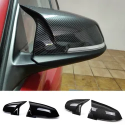 For BMW 1 2 3 4 Series F20 F30 F31 F32 F36 2012 - UP 320i 328i 330d 335i M3 M4 Look Replacement style Carbon Fiber Mirror Cover