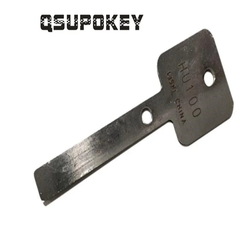 QSUPOKEY Genuine Lishi emergency key blade (1pcs master key) Hu66,HU92,HU101,HU100