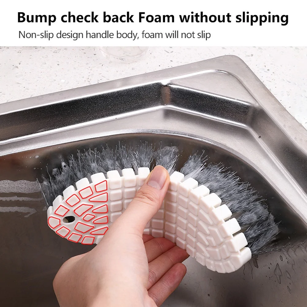 المطبخ تنظيف الحمام زجاج الجدار تنظيف حمام مقبض فرشاة الإسفنج حمام bottomحوض الاستحمام أدوات تنظيف السيراميك