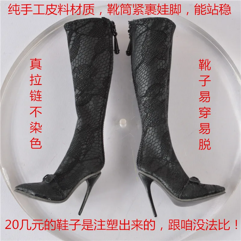 

1/6 Custom Female Action Figures shoes for Phicen Verycool hot stuff shiny