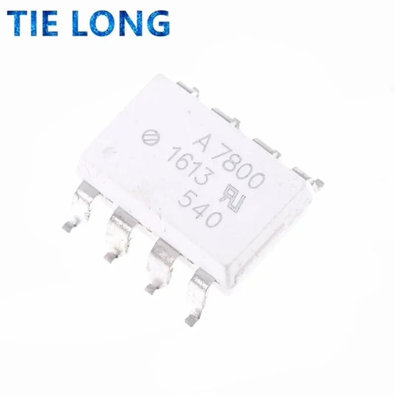 10PCS/LOT A7800 HCPL-7800 SOP8 HCPL-7800A A7800A SOP-8 HCPL7800 Optocoupler