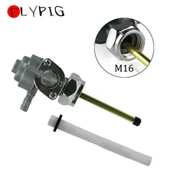 M16 Motorcycle Fuel Tank Switch Cock Tap Valve Petcock for Honda CB400 CB550 CB750 CB900 CX500 CX500C CM400 Petcock Fuel Switch