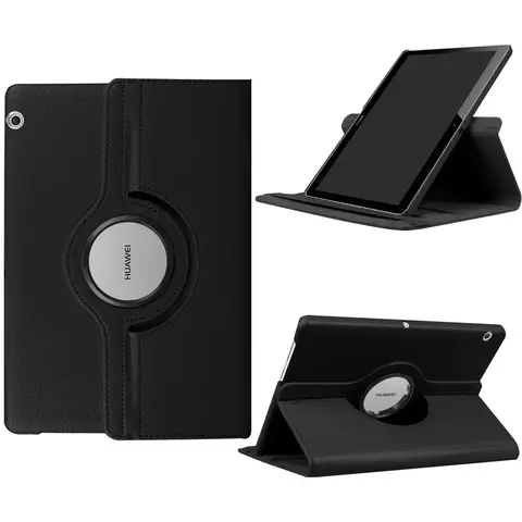 360 Rotating Case For Huawei MediaPad T3 10" AGS-W09 /L09 /L03 9.6 Stand Holder PU Tablet Cover Fo r Honor PlayPad 2 9.6 Shell