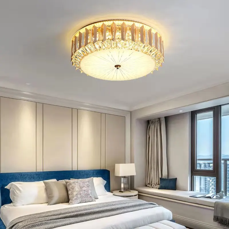

Crystal Ceiling Lamp Crystal Aisle Lamp Crystal Living Room Lamp Crystal Corridor Lamp Study Room Ceiling Light