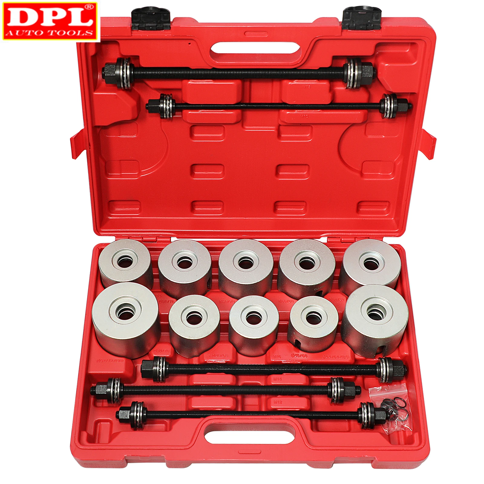 28pcs Master Press and Puller Sleeve Kit Bearings Bushes Seals Removal Tool car repair