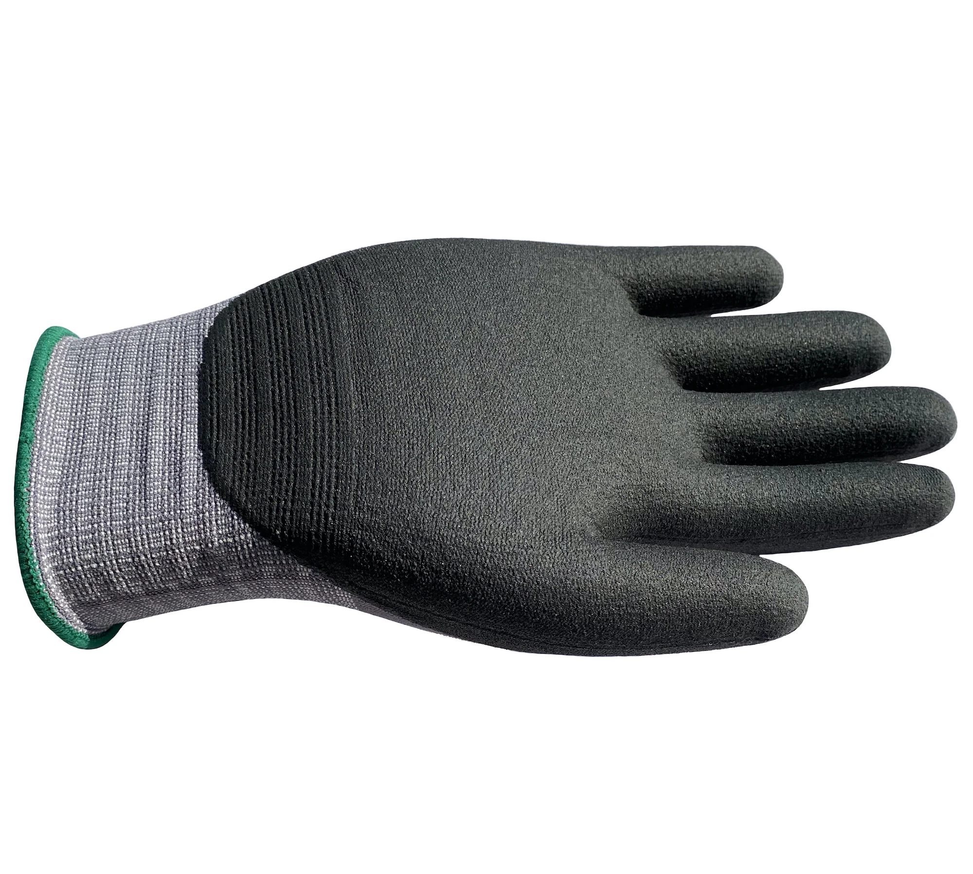 Work Glove Garden Micro Foam Nitrile Oil Gas 2 Pair Industrial High Flex CE 4131 Abrasion Resistant Nylon Spandex Safety Mittens