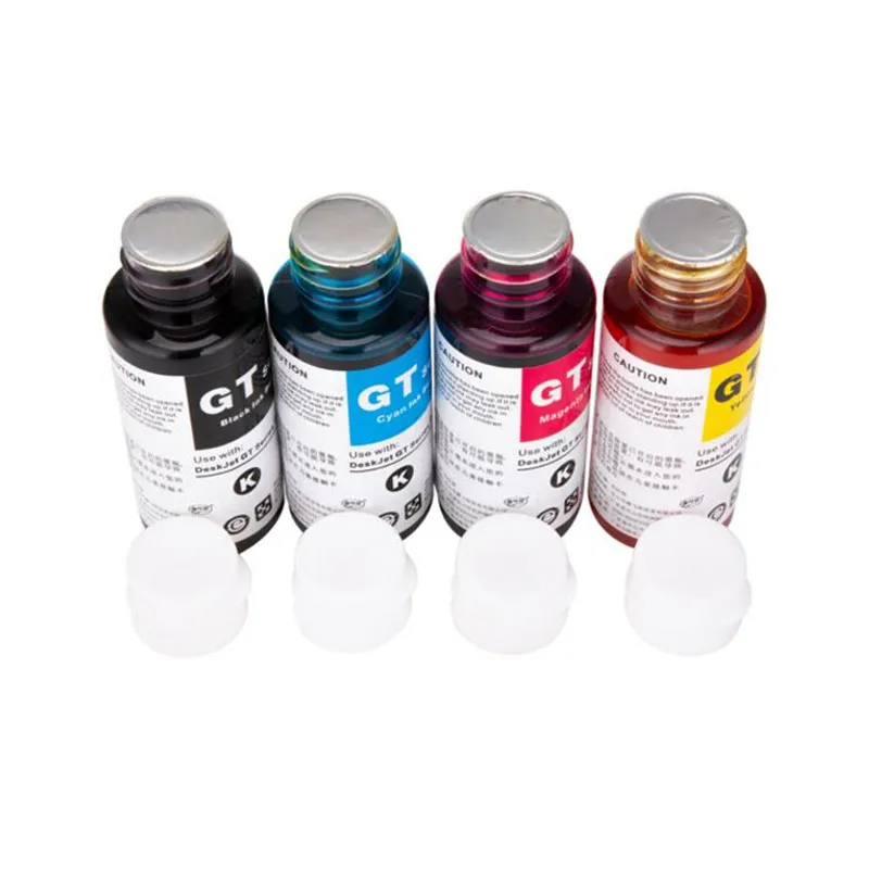 2set*100ml YI LE CAI Compatible Dye Ink refill kit for HP 655 5820 universal Ink Advantage 3525 4615 4625 5525 6520 6525 printer