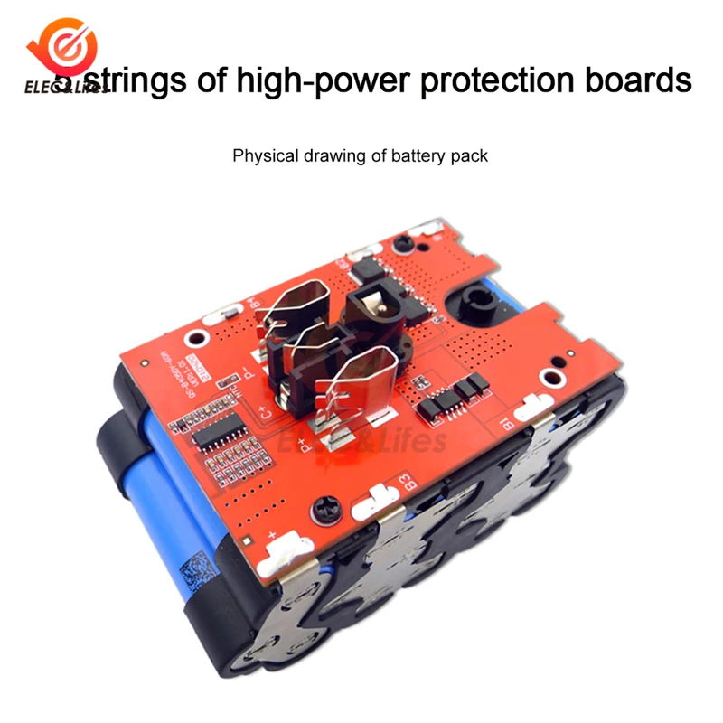 5S 18V 21V 65A BMS 18650 Lipo Battery Screwdriver Charger Protection Board For Angle Grinder/Electric Drill/Wrench/Hammer