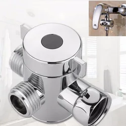 New Shower Conversion Water Out Of The Tee Arm Shunt Shunt Shunt Pipe Diverter Valve Inlet Pipe Fittings Faucet Bathroom Tools