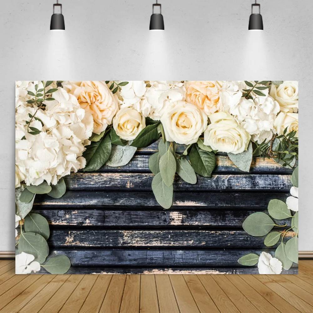 Laeacco الخشب الخلفيات ألواح مجلس زهرة الملمس الحيوانات الأليفة دمية صورة التصوير الخلفيات صورة المتصل ل استوديو الصور