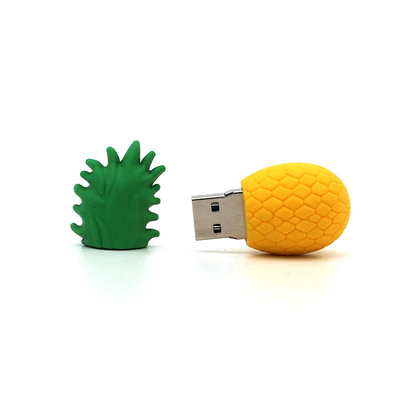 Pendrive Vegetable Fruits USB Flash Drive Strawberry/carrot/pineapple/banana Memory Stick Pen Drive 4GB/8GB/16GB/32GB/64G U Disk