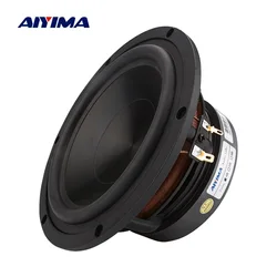 AIYIMA Audio 6.5 inch 4 8 Ohm 100W Midrange Bass Woofer Speaker  Aluminum Ceramic HIFI Bookself Loudspeaker DIY Home Theater 1PC