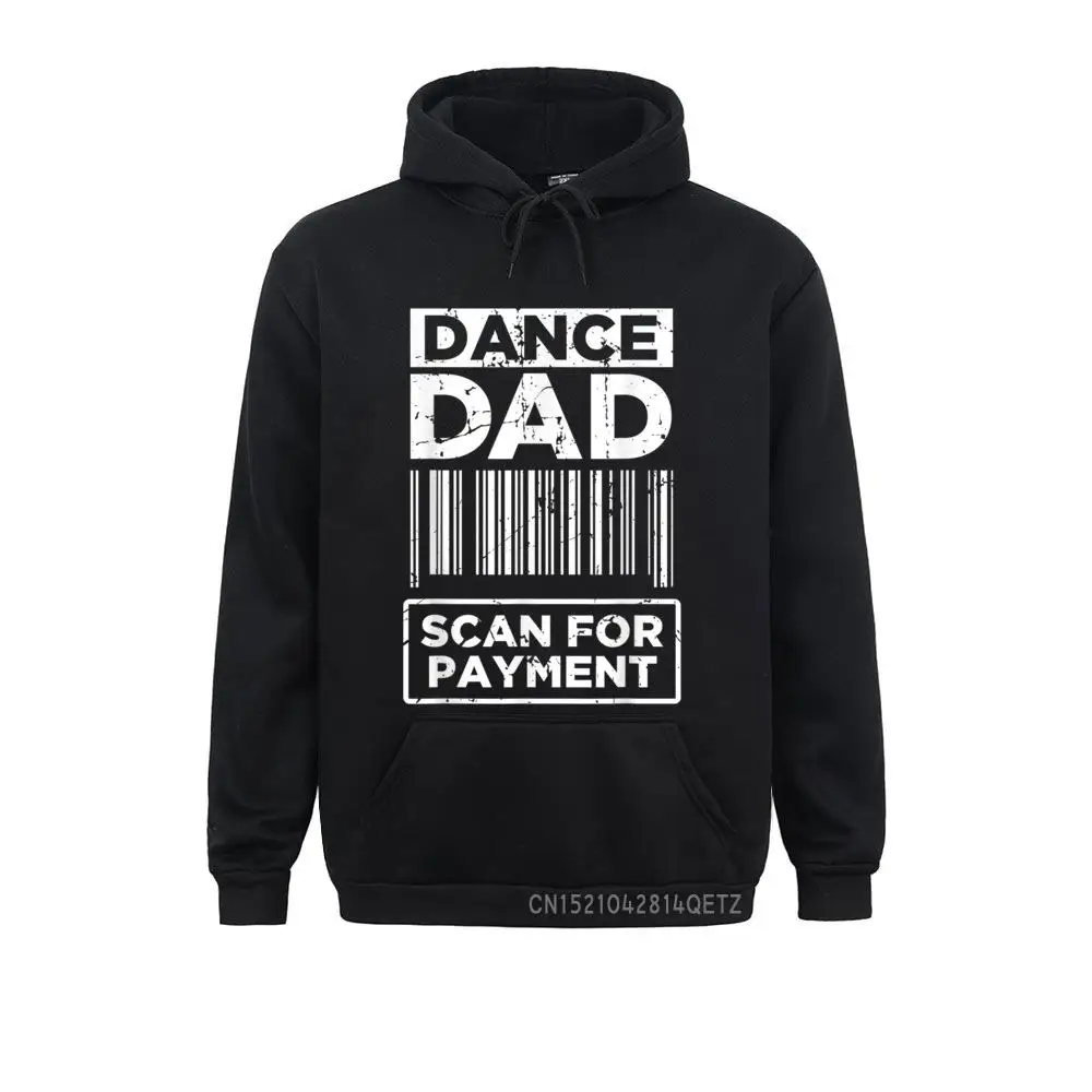 

Graphic Mens Sweatshirts Dance Dad Distressed Scan For Payment Parents Adult Fun Gift Hoodies Mother Day Clothes Long Sleeve