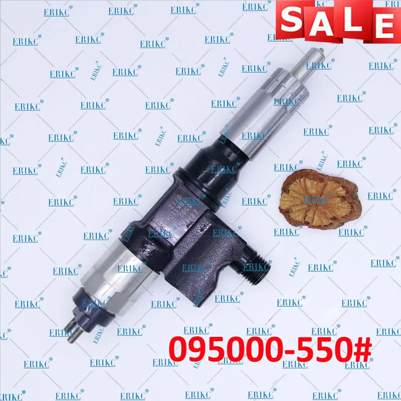 ERIKC 5500 Common Rail Inyector 0950005500 (8-97367552-1) Auto Engine Diesel Injector 095000-5500 (8973675521) For ISUZU 4HL1