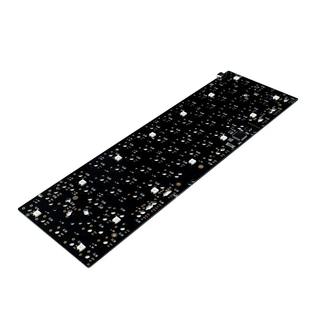 65% 68 PCB Plate Fully Programmable Underglow RGB PCB Aluminum Plates For ZJ68  YMD68 Tofu 68 Tofu65 ZJ68 Mechanical Keyboard