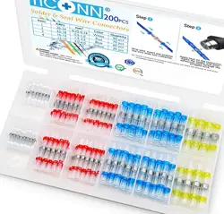 300/500/800 os pces misturaram o psiquiatra do calor conectam o jogo impermeável dos conectores da extremidade do tubo da luva dos terminais