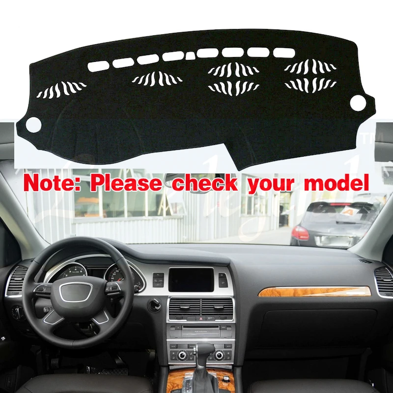 For Audi Q7 4L 2006~2015 Anti-Slip Mat Dashboard Cover Pad Sunshade Dashmat Protect Carpet Car Accessories S-line 2009 2010 2013
