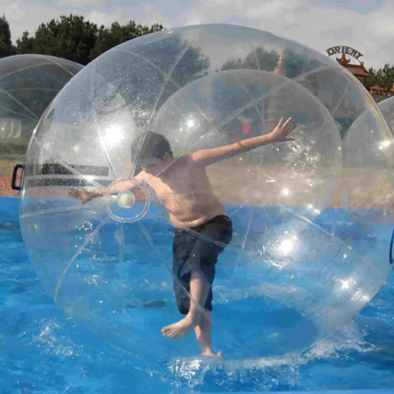 

2m Inflatable Jumbo Floating Water Walking Ball Roll Ball Inflatable Zorb Ball Germany TIZIP Zipper Family Fun Zorb Ball