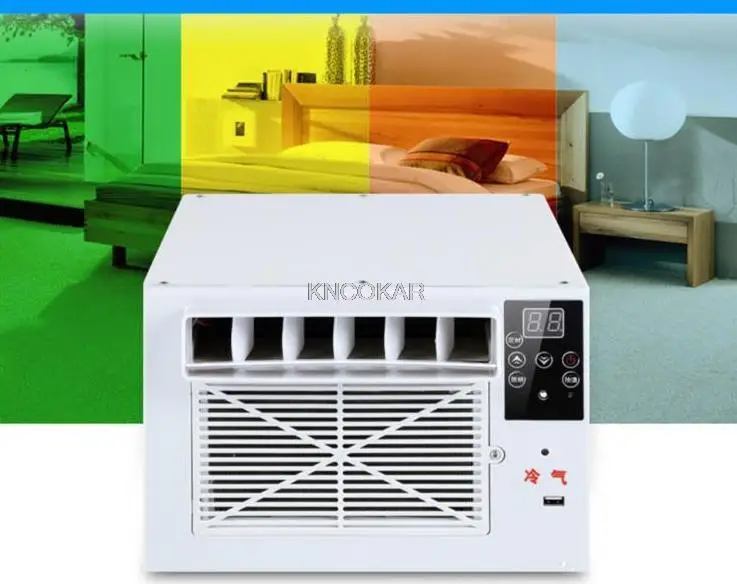 Mini climatiseur portable 220V, installation gratuite, charge rapide USB, télécommande pour la maison, le bureau, l'industrie extérieure