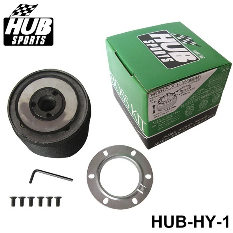 Racing Steering Wheel Hub Adapter Boss Kit for Hyundai 6-Bolt Steering wheel 94-00 HUB-HY-1