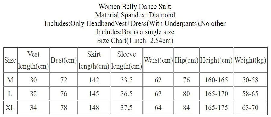 Belly Dance Suit Diamond-Studded Vest Tassel Drill Dress Performance Clothing Woman High-End Bra Long Skirt Competition Set