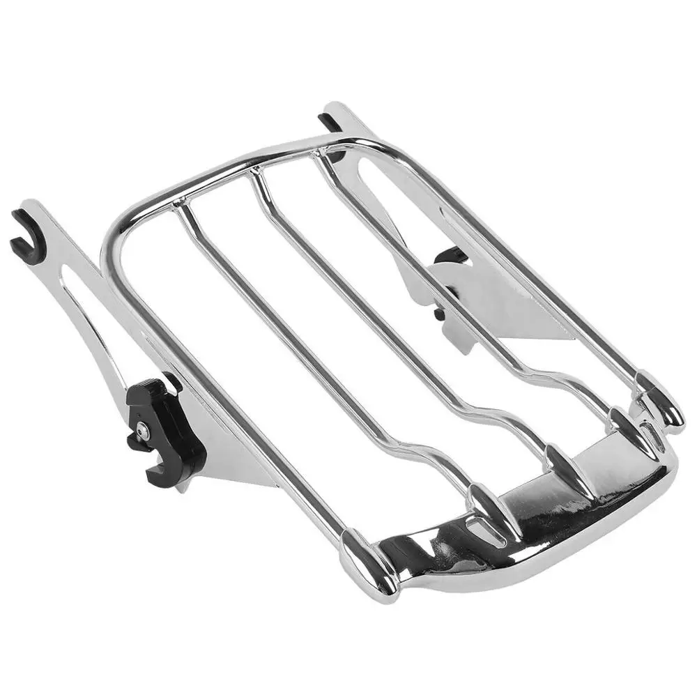 Motorcycle Detachable Two Up Luggage Rack For Harley Touring Road King Street Electra Glide 2009-2022 2019 2018 Air Wing