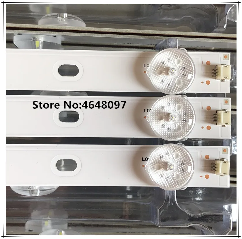 Imagem -04 - Led Backlight Lâmpada para Jl.d39571330083as-m E348124hn 19af430 D181224 1.61.002.000070 Tv40le78t2s2sm V400hj6-pe1 765 Milímetros